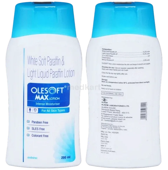 olesoft max lotion 200 ml